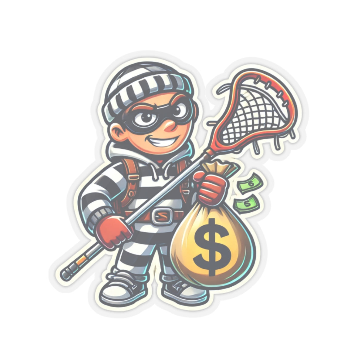 Robber Sticker