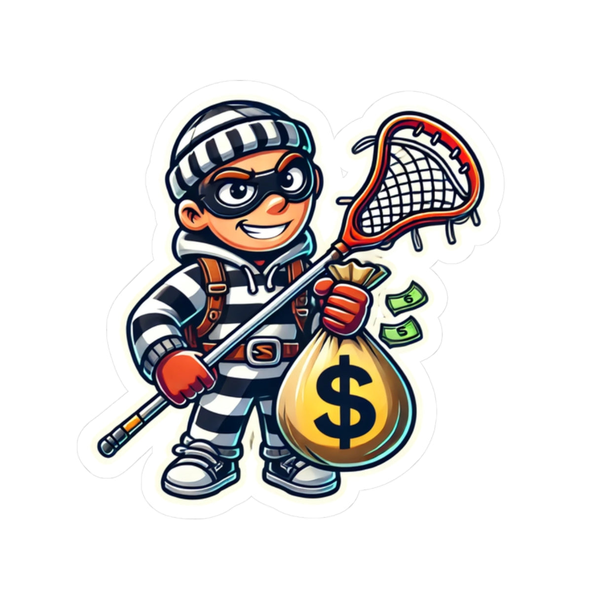 Robber Sticker